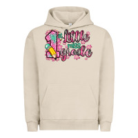 Pigment French Oak little miss 1st grade Urban Hoodie - Zillion Design Studio
