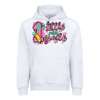 White little miss 1st grade Urban Hoodie - Zillion Design Studio