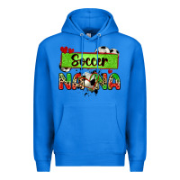 True Royal soccer nana with leopard Premium Hoodie - Zillion Design Studio