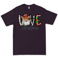 Plum Love Christmas Santa Premium Tee - CowhideDigitalArt
