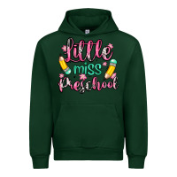 Forest Green little miss preschool Urban Hoodie - Zillion Design Studio