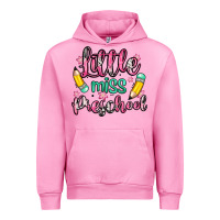 Fuchsia Pink little miss preschool Urban Hoodie - Zillion Design Studio