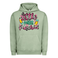 Pigment Oil Green little miss preschool Urban Hoodie - Zillion Design Studio