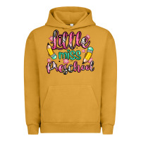 Pigment Peanut Butter little miss preschool Urban Hoodie - Zillion Design Studio
