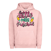 Pigment Salmon little miss preschool Urban Hoodie - Zillion Design Studio
