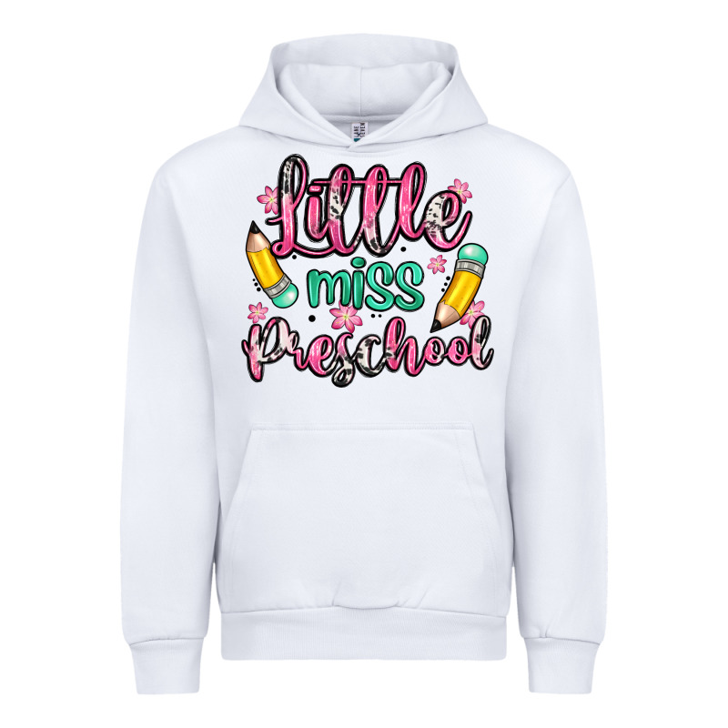 Little Miss Preschool Urban Hoodie by Zillion Design Studio | Teevron