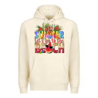 Sandshell hello summer lets go to the beach Premium Hoodie - texasbilliewilder