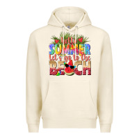 Tofu hello summer lets go to the beach Premium Hoodie - texasbilliewilder
