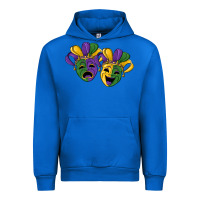 Cobalt mardi gras mask Urban Hoodie - RanaPortraitStore