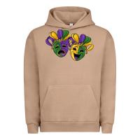 Pigment Burro mardi gras mask Urban Hoodie - RanaPortraitStore