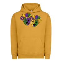 Pigment Peanut Butter mardi gras mask Urban Hoodie - RanaPortraitStore