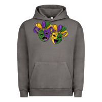 Pigment Tornado mardi gras mask Urban Hoodie - RanaPortraitStore