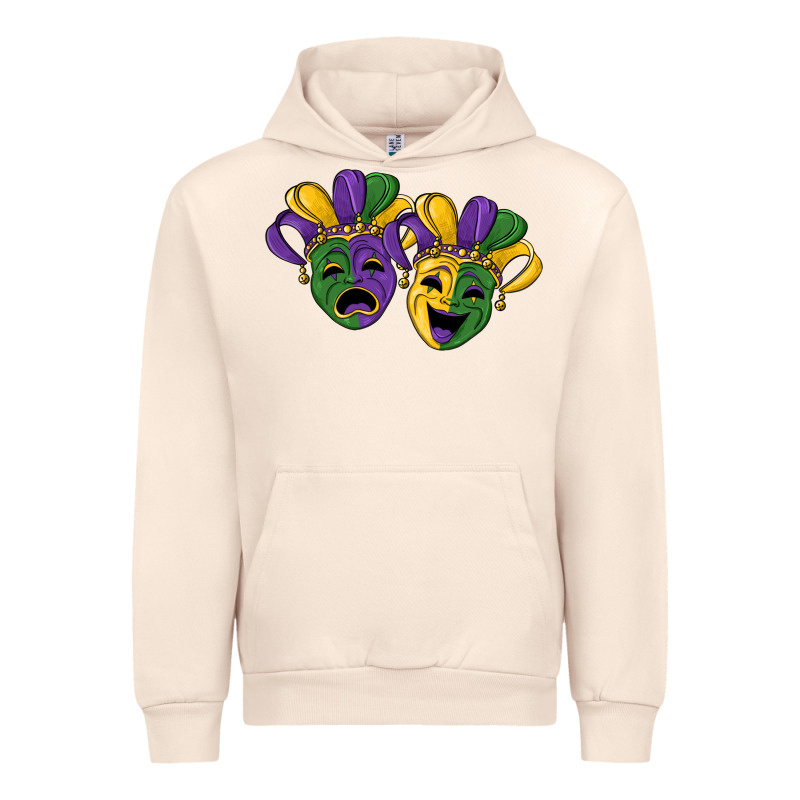 Mardi Gras Mask Urban Hoodie by RanaPortraitStore | Teevron