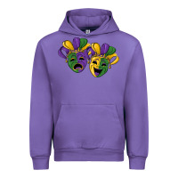Tulip mardi gras mask Urban Hoodie - RanaPortraitStore