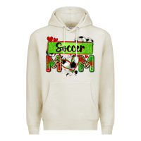 Soccer Mom With Leopard Premium Hoodie | Teevron