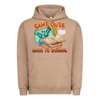Pigment Burro game over back to school Urban Hoodie - texasbilliewilder