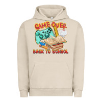 Pigment French Oak game over back to school Urban Hoodie - texasbilliewilder