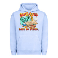 Pigment Grape Ice game over back to school Urban Hoodie - texasbilliewilder