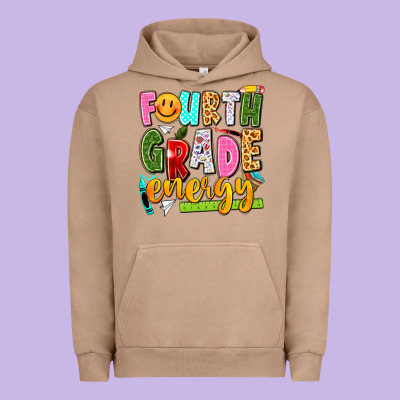 Fourth Grade Energy Urban Hoodie Designed By Texasbilliewilder