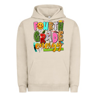 Pigment French Oak fourth grade energy Urban Hoodie - texasbilliewilder