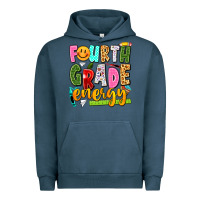 Pigment Midnight Navy fourth grade energy Urban Hoodie - texasbilliewilder