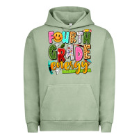 Pigment Oil Green fourth grade energy Urban Hoodie - texasbilliewilder