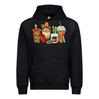 Spanish Teacher Coffee Cups Urban Hoodie | Teevron