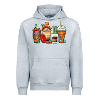 Heather Grey spanish teacher coffee cups Urban Hoodie - Zillion Design Studio