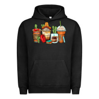 Pigment Black spanish teacher coffee cups Urban Hoodie - Zillion Design Studio