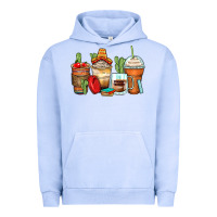 Pigment Grape Ice spanish teacher coffee cups Urban Hoodie - Zillion Design Studio