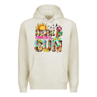 Oatmeal Heather here comes the sun Premium Hoodie - texasbilliewilder