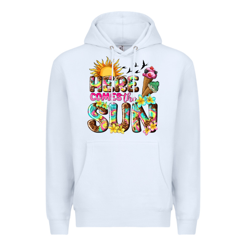 Here Comes The Sun Premium Hoodie by texasbilliewilder | Teevron