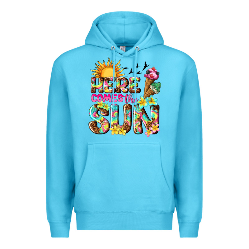 Here Comes The Sun Premium Hoodie by texasbilliewilder | Teevron