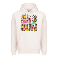 Pale Pink here comes the sun Premium Hoodie - texasbilliewilder