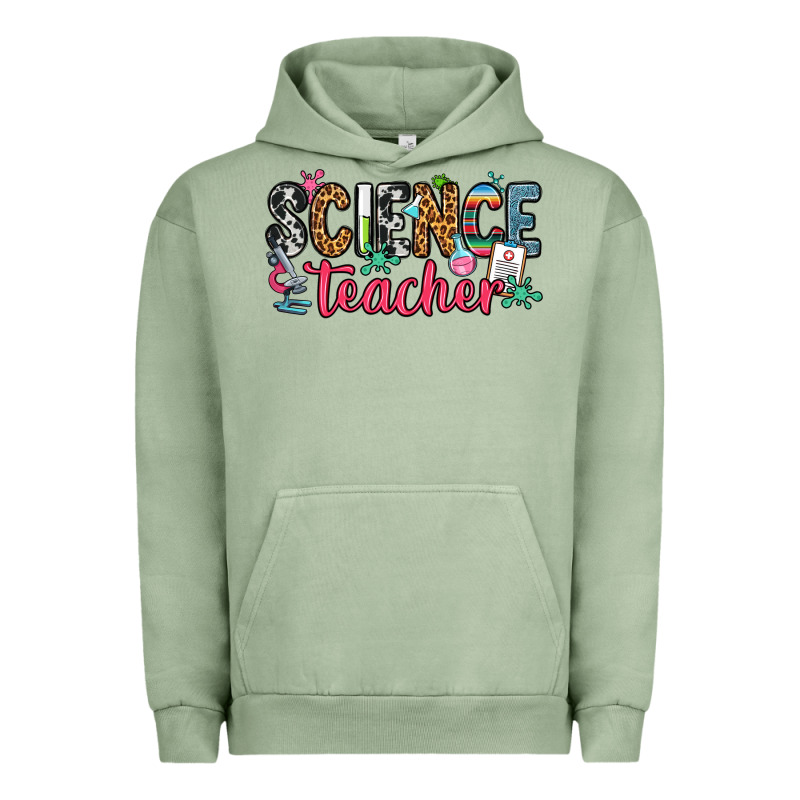 Science Teacher Urban Hoodie by Zillion Design Studio | Teevron