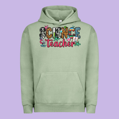 Science Teacher Urban Hoodie Designed By Zillion Design Studio