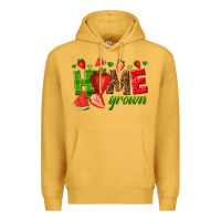 Mustard home grown Premium Hoodie - texasbilliewilder