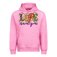 Fuchsia Pink love with crawfish mardi gras Urban Hoodie - RanaPortraitStore