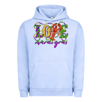 Pigment Grape Ice love with crawfish mardi gras Urban Hoodie - RanaPortraitStore