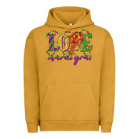 Pigment Peanut Butter love with crawfish mardi gras Urban Hoodie - RanaPortraitStore
