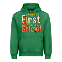 Emerald happy first day of school Urban Hoodie - texasbilliewilder
