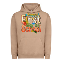 Pigment Burro happy first day of school Urban Hoodie - texasbilliewilder