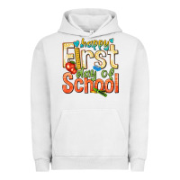 Pigment Lunar Rock happy first day of school Urban Hoodie - texasbilliewilder