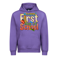 Tulip happy first day of school Urban Hoodie - texasbilliewilder