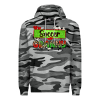 Slate Camo soccer granny with leopard Premium Hoodie - Zillion Design Studio