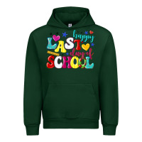 Forest Green happy last day of school Urban Hoodie - texasbilliewilder