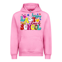 Fuchsia Pink happy last day of school Urban Hoodie - texasbilliewilder