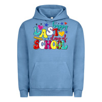 Pigment Pebble Blue happy last day of school Urban Hoodie - texasbilliewilder