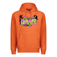 Carrot hot girl summer with palms Premium Hoodie - texasbilliewilder
