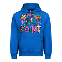 Cobalt my students are on point Urban Hoodie - Zillion Design Studio